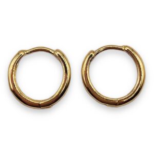 Gold Classy Hoop