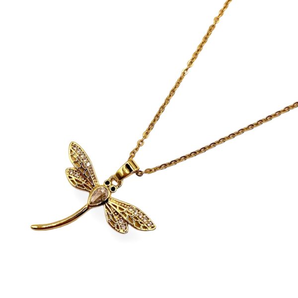 Collar Libélula Gold