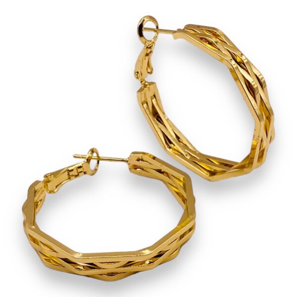 Arracadas Irregulares Gold