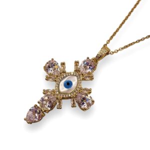 Eye Cross Necklace