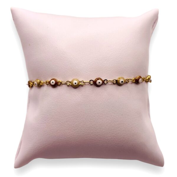 Nude Eye Bracelet Gold