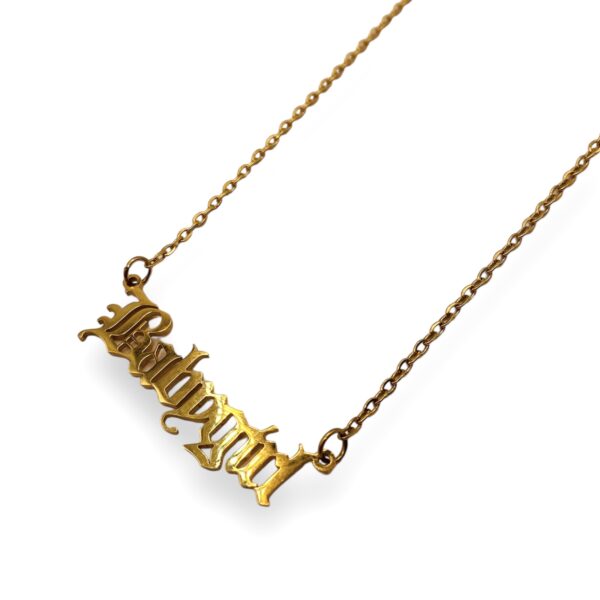 Collar Acero Baby Girl