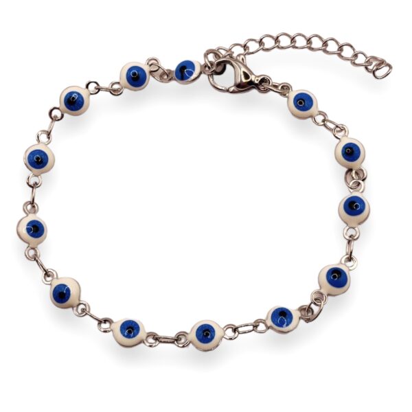 Silver Eye Bracelet