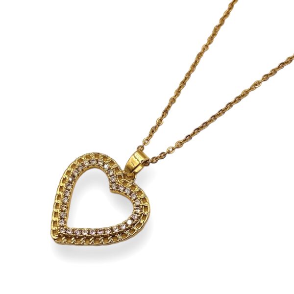 Chain Heart Necklace