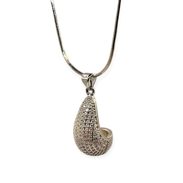 Collar Gota Luxury Silver