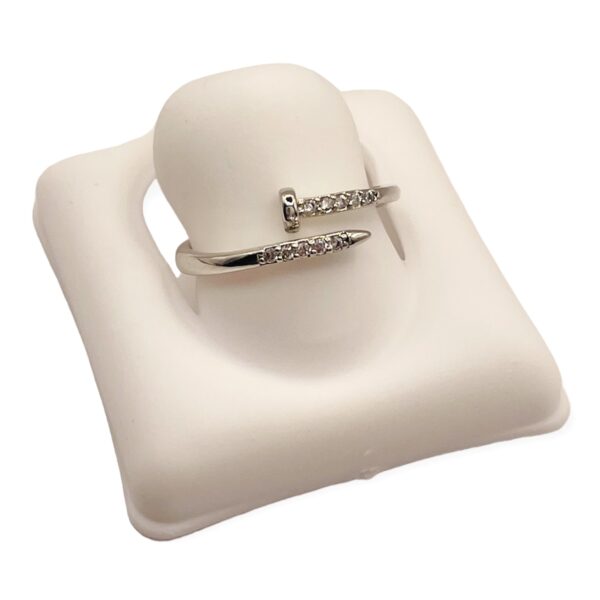 Anillo Clavo Silver