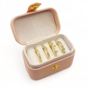 Joyero Pink Ring Stack