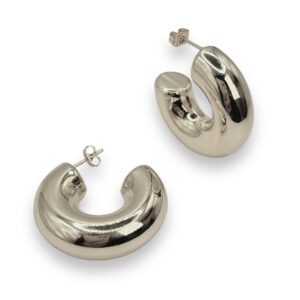 Arracadas Hailey Silver