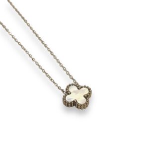 Collar VC White Silver