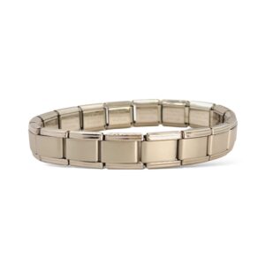 Brazalete Italiano Matte Silver