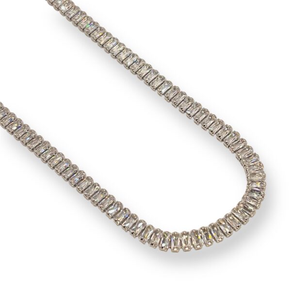 Collar Tennis Silver