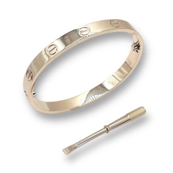 Single Bangle Silver