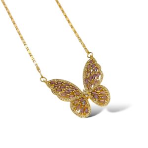 Collar Butterfly Lilac