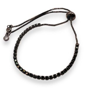 Brazalete Tenis Black Slim