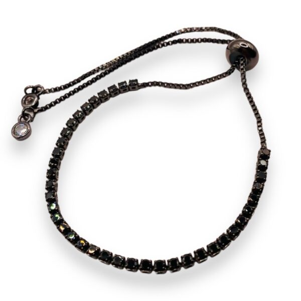 Brazalete Tenis Black Slim