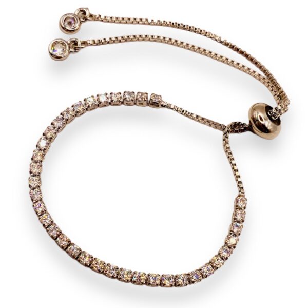 Brazalete Tenis Silver